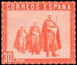 Spain 1938 Ejercito 30 CTS Rojo Edifil 850E. España 850e. Subida por susofe
